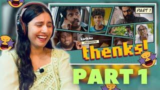 THENKS by Karikku REACTION  Part 1  Comedy Sketch  Ashmita Reacts