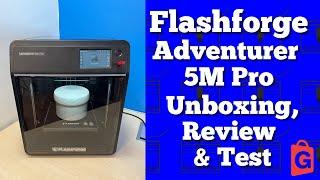 Flashforge Adventurer 5M Pro - TOP 3D Drucker mit Manko das ihm den 1. Platz 2023 kostete - Schade