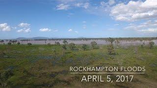 Our World by Drone in 4K - Rockhampton floods 5 April 2017