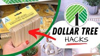 DOLLAR TREE DIY Craft Stick Hacks for stunning high end Home Decor