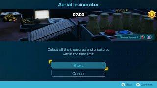 Pikmin 4 Minigames Aerial Incinerator Perfect Goal Gameplay Switch