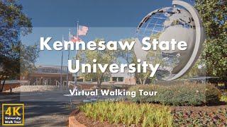 Kennesaw State University Marietta Campus - Virtual Walking Tour 4k 60fps