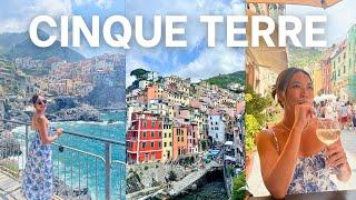 CINQUE TERRE travel vlog  one day trip itinerary how to get there costs of everything & more 