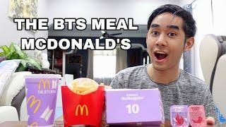 UNBOXING THE BTS MEAL MCDONALDS MALAYSIA 