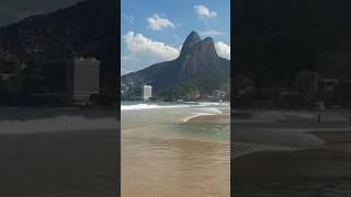 Ipanema Beach Rio.           #travel #riodejaneiro #beach