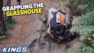 Grappling The Glasshouse See Shaun And Grahams Wet & Wild Winching 4WD Action #244