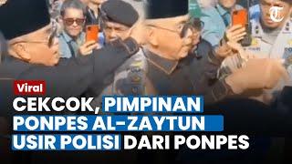 PANAS Pimpinan Ponpes Al Zaytun Panji Gumilang Usir Polisi Minta Jaga di Luar Gerbang Ponpes