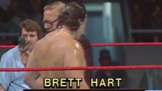 Bret Hart makes his WWE debut Aug. 29 1984