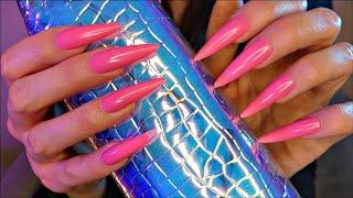 ASMR Scratching & Tapping on Random Items  Long Nails  Deep Ear to Ear Sounds  No Talking