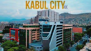 Kabul Afghanistan 2023  Kabul City Drone View