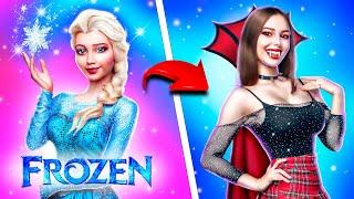 From Elsa to Popular Vampire Frozen Extreme Makeover