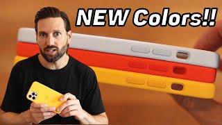 iPhone 12 and iPhone 12 Pro SILICONE Case REVIEW NEW COLORS