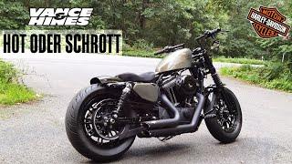 Erste Erfahrungen mit den Vance & Hines Short Shots   Motovlog  Harley Davidson Sportster