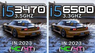 i5 3470 vs i5 6500 Tested in 12 Games  1080p