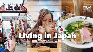 Daily Life LIVING IN JAPAN  - Girls Day in Ueno - DUCK RAMEN & MASSAGE CAFE - Tokyo Life