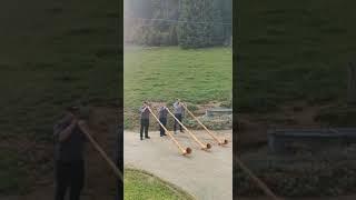 Alpwanderung Cor des Alpes Écho des Chalets Alphorn