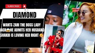 Diamond platnumz admires Zari the boss lady beauty admits her husbandis a good lover#everyone