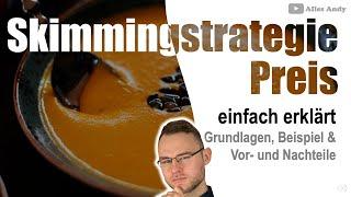 Skimmung Strategie einfach erklärt mit Beispiel