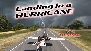 Flying In & Around Hurricane Beryl