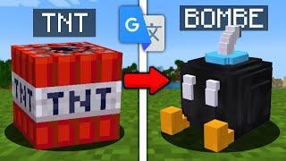 Ich Google Übersetze Minecraft Items 2000x ...