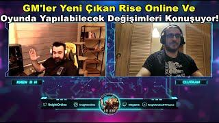 NTTGame - Yeni Çıkan Rise Online Ve Oyunda Yapılabilecek Değişimleri Konuşuyor  Knight Online