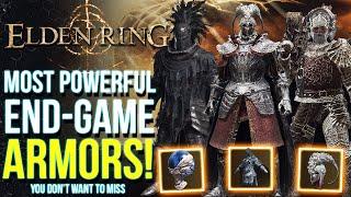 Elden Ring - 8 of The Strongest END GAME ARMORS You Dont Want To Miss Elden Ring Best Armor Sets