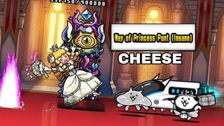 Way of Princess Punt Insane CHEESE STRAT  The Battle Cats