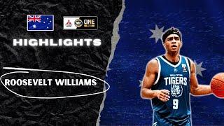 Roosevelt Williams Highlights 2024  Australia NBL1  WillettonTigers