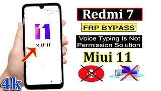 Redmi 7 Frp Bypass 2023  Mi Redmi 7 Frp Bypass Miui 11  Mi Redmi M1810f6li Gmail Bypass 100%