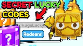 This *SECRET UPDATE CODE* GIVES FREE HUGE LUCKY PETS in Pet Simulator X