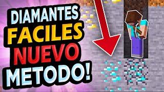  CÓMO CONSEGUIR DIAMANTE Picando ABAJO - Truco Minecraft