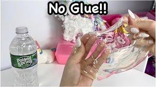 Water Slime? 🫧 How To Make No Glue VIRAL Water Slime