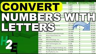 Convert Numbers with Letters in Power Query