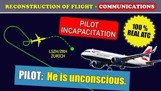 Pilot INCAPACITATION Medical EMERGENCY  British Airways Airbus A320 neo  Zurich airport