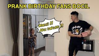 PRANK SURPRISE ULANG TAHUN KE FANS BOCIL HAHAHAAH