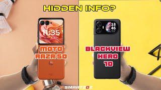 Motorola Razr 50 vs Blackview Hero 10 Full Comparison Hidden Info & Specs Revealed #blackview