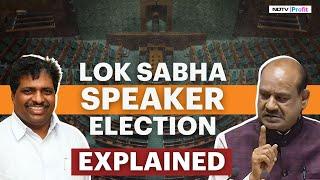 How Will The Lok Sabha Speaker Be Elected & What It Means For Parliament?  Tamanna Inamdar Explains
