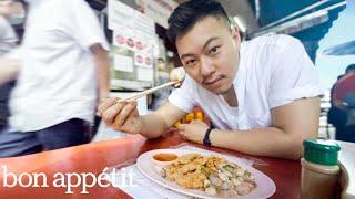 This Bangkok Street Omelet is Michelin-Rated  Street Food Tour With Lucas Sin  Bon Appétit