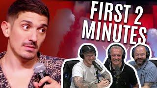 The FIRST 2 Minutes Of Andrew Schulz - INFAMOUS REACTION  OFFICE BLOKES REACT