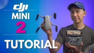 DJI Mini 2 Mini 4K Mini 2SE Tutorial. How to Setup. How to Fly  How to use Controller