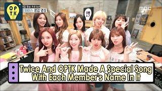 Oppa Thinking - TWICE Special Song With Each Members Name In It 20170527