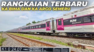 KERETA TERBARU 2024 ALA WHOOSH KERETA CEPAT JAKARTA BANDUNG Pengiriman Trainset 9 ke Surabaya