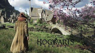 4K Exploring Hogsmeade in Hogwarts Legacy