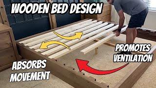 Wooden Bed Design  Low Cost High Profit  Build this Platform Bed Frame