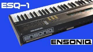ENSONIQ ESQ-1 Synth 1986  DEMO