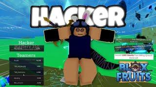 Blox Fruit - 4v1 Teamers And Hacker Got Destroyed 