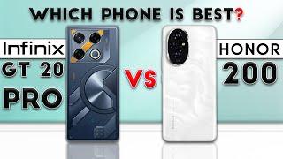 Honor 200 vs Infinix GT 20 Pro  Which Phone is Best