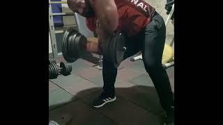 Levan Saginashvili  100KG with one hand 