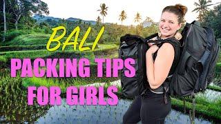 What I Wish I Packed for Bali Indonesia   Backpacking Packing Tips for Women