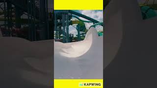 POV of the Calypso Coaster at Adventure Island Tampa  Water Slide POV